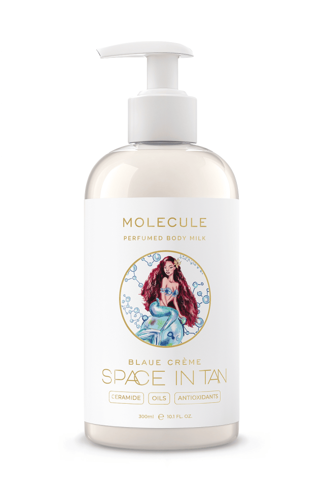 SPACE IN TAN Молочко с церамидами, маслом авокадо и пантенолом MOLECULE 300 мл