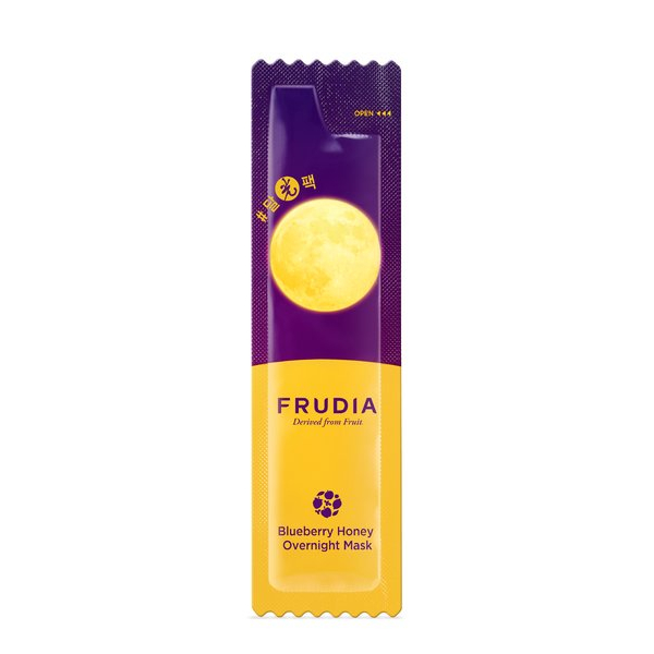 FRUDIA питательная ночная маска для лица с медом и черникой САШЕ 5мл