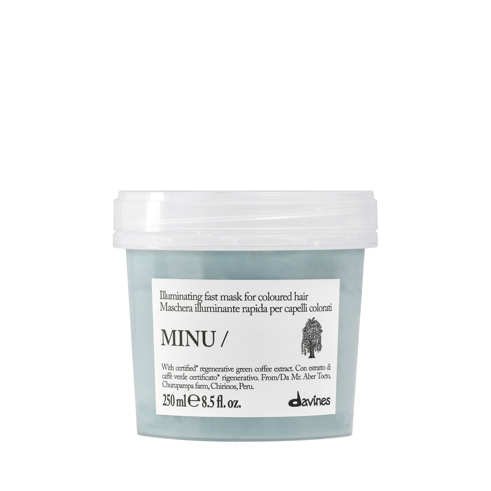 Davines. MINU Экспресс-маска для восстановления окрашенных волос 250 мл