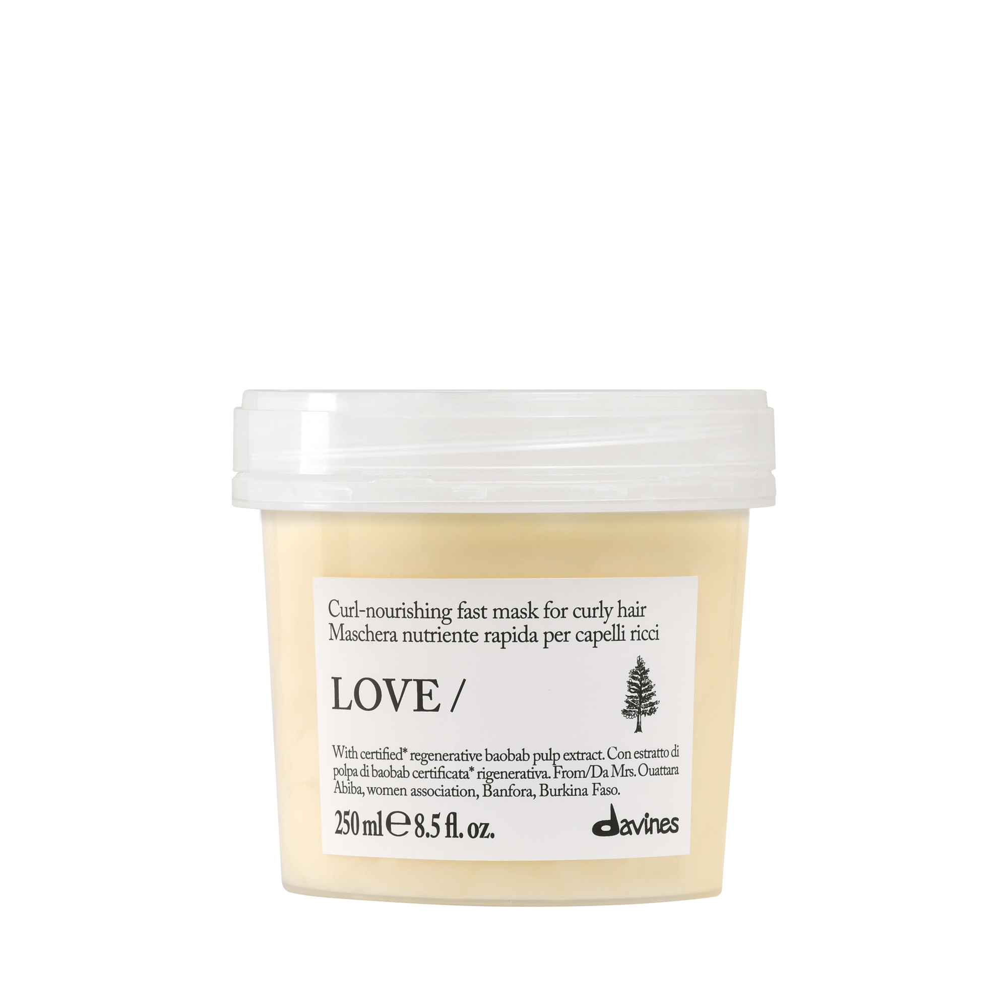 Davines. LOVE Curl Экспресс-маска для кудрявых и вьющихся волос 250 мл