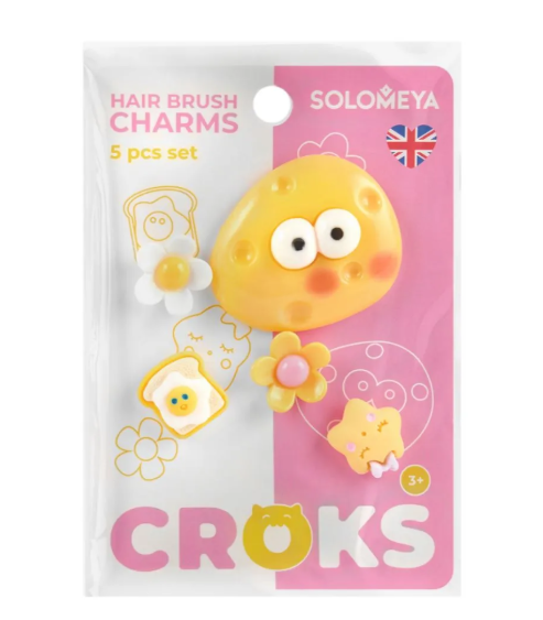 Solomeya Набор украшений для расчески, Летнее настроение, 5 шт.