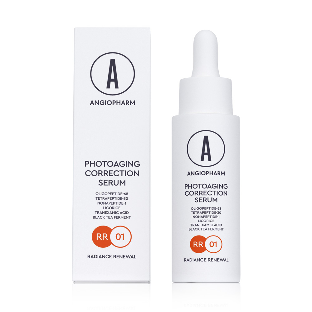 ANGIOPHARM Сыворотка для коррекции фотостарения, 30мл