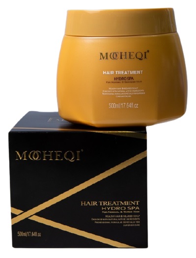 MOCHEQI MUSK Шелковая SPA-маска для волос с маслом семян жожоба, 500мл