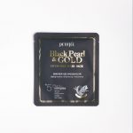 Petitfee Маска для лица гидрогелевая с коллоидным золотом и чёрным жемчугом / Black Pearl and Gold Hydrogel
