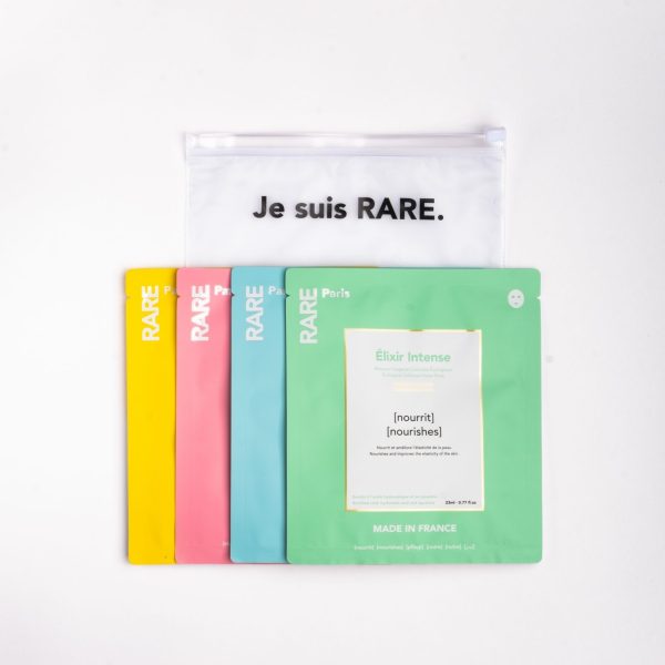 RARE Paris АКЦИЯ Набор из четырех тканевых масок для лица