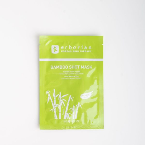 ERBORIAN Бамбук Увлажняющая тканевая маска 15 г