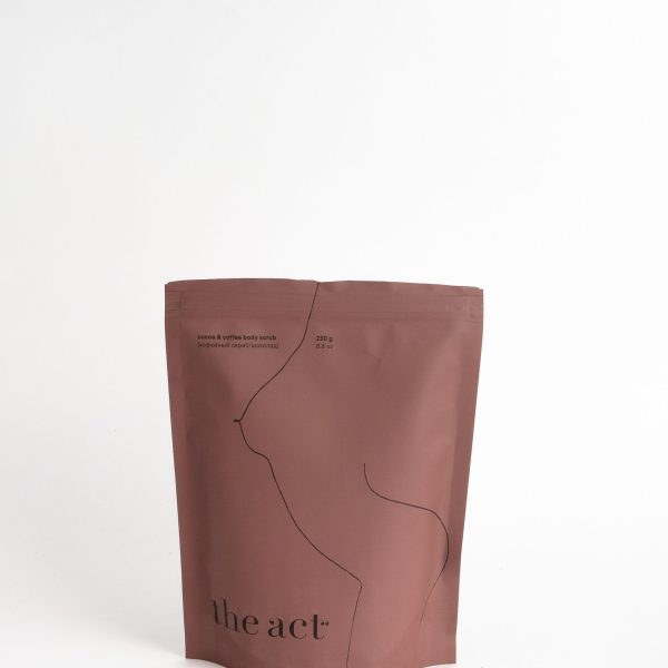 The Act Кофейный скраб для тела Шоколад/ Cocoa and coffee body scrub, 250гр