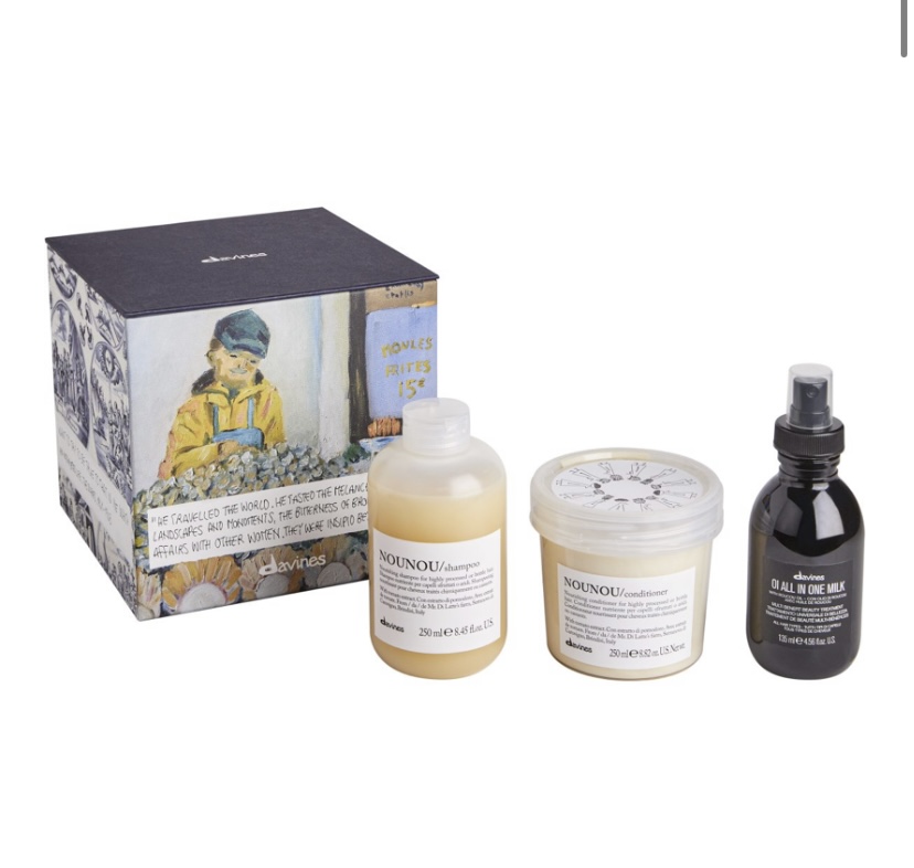 Davines. Набор. NOUNOU / Для питания поврежденных волос - Everglow
