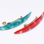 Benten Заколка Удзумэ лодочка (бирюзовый)