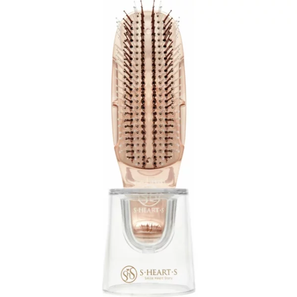 SHS Расческа Scalp Brush World Gold укороченная (розовое золото)