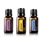 doTERRA Ознакомительный набор эфирных масел "Лаванда, Лимон и Перечная мята", по 5 мл