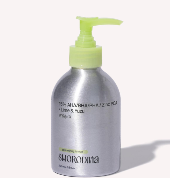 SmoRodina Гель для душа с кислотами и цинком, 250 мл