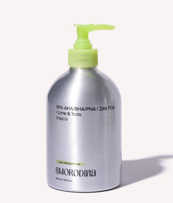 bbb SmoRodina Гель для душа с кислотами и цинком, 400 мл — изображение 1