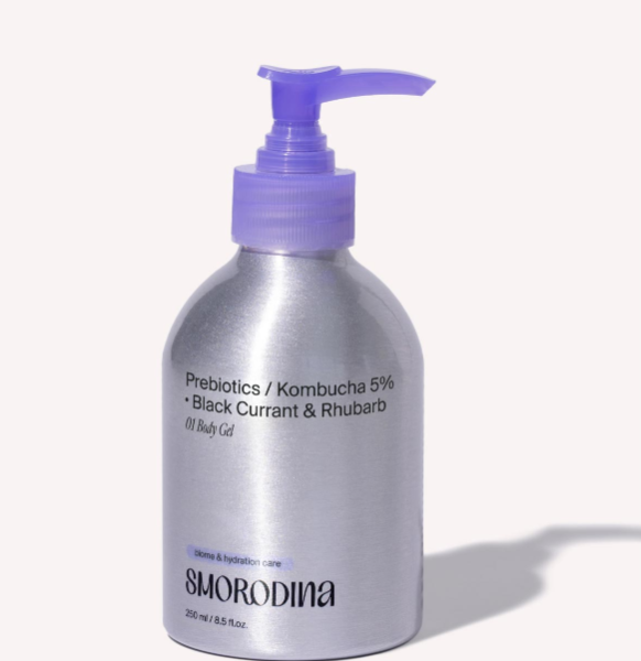 SmoRodina Гель для душа с пребиотиками и комбучей, 250 мл