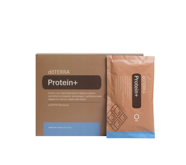 саше doTERRA Смесь для приготовления протеинового коктейля "Дотерра Протеин", 1 саше по 25гр — изображение 1