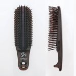 SHS Расческа Scalp Brush Com цвет коричневый, укороченная ручка, жесткая — изображение 2
