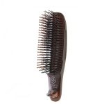 SHS Расческа Scalp Brush Com цвет коричневый, укороченная ручка, жесткая